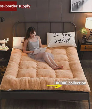 Luxe Lamsvel Matras Topper - Extra Zacht & Warm - Geschikt voor Slaapzaal & Thuis