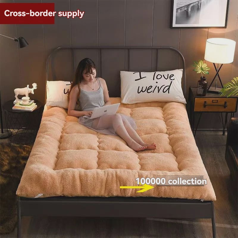 Luxe Lamsvel Matras Topper - Extra Zacht & Warm - Geschikt voor Slaapzaal & Thuis