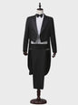 Klassieke Heren Rokkenjas - Stijlvolle Magician & Singer Outfit