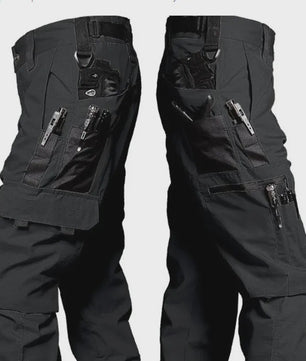 Duurzame Heren Cargo Werkbroek met Meerdere Zakken - Ideaal voor Outdoor & Casual Gebruik