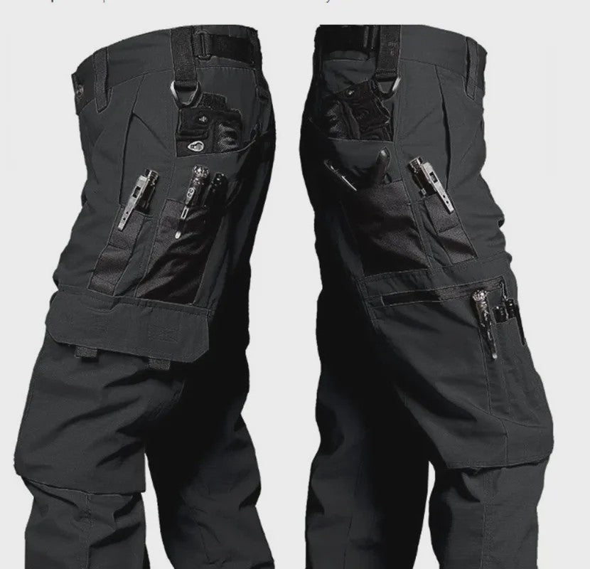 Duurzame Heren Cargo Werkbroek met Meerdere Zakken - Ideaal voor Outdoor & Casual Gebruik