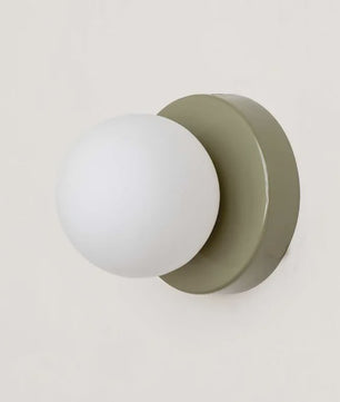 Moderne Macaron LED Wandlamp - Mini Glazen Sconce voor Slaapkamer, Hal & Balkon