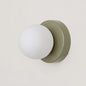 Moderne Macaron LED Wandlamp - Mini Glazen Sconce voor Slaapkamer, Hal & Balkon
