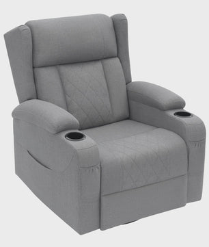 Draaibare Fauteuil met Verstelbare Rugleuning en Voetensteun | Comfortabel en Stijlvol