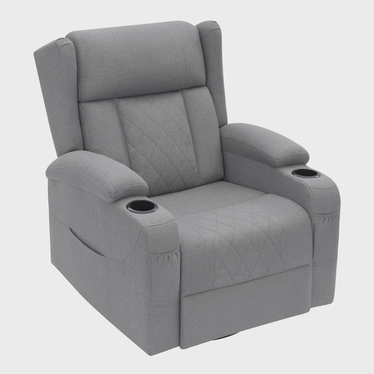 Draaibare Fauteuil met Verstelbare Rugleuning en Voetensteun | Comfortabel en Stijlvol