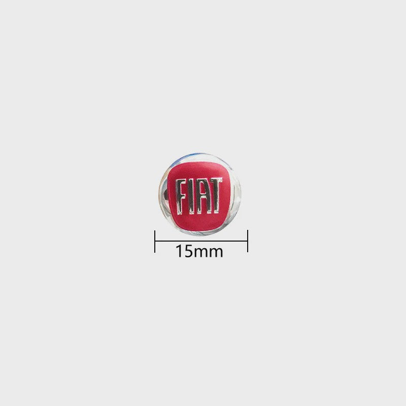 Fiat & Abarth Auto Sleutel Stickers - Emblemen voor Fiat 500, Punto, Panda en meer