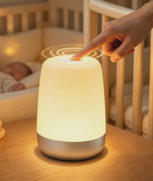 Oplaadbare Baby Nachtlampje met Kleurkeuze & Timer - Draagbaar & Dimbaar