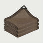 UV-Bestendige Schaduwdoek HDPE - Koffiebruin - Zonwering voor Tuin, Balkon & Auto