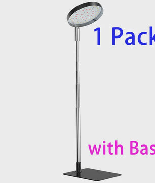 Full Spectrum LED Plantenlamp met 48 LEDs, Instelbare Hoogte & Timer