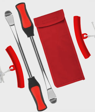 Professionele Bandenwisselset Motor & Fiets - 30cm Levers met Velgbeschermers