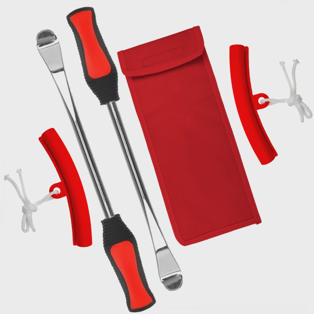 Professionele Bandenwisselset Motor & Fiets - 30cm Levers met Velgbeschermers
