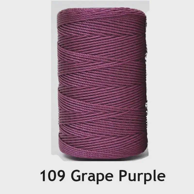1.5mm Polypropyleen Haakgaren - 200m - Ideaal voor DIY Knutselen, Tassen & Schoenen