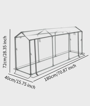 Mini Kas Tent - Eenvoudig Op te Zetten Kweekkas voor Binnen en Buiten