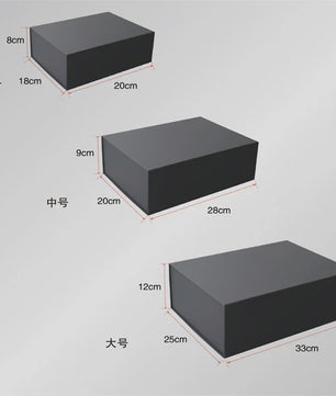 Grote Magnetische Cadeaubox met Deksel - 33x25x12cm - Luxe Inklapbare Verpakking