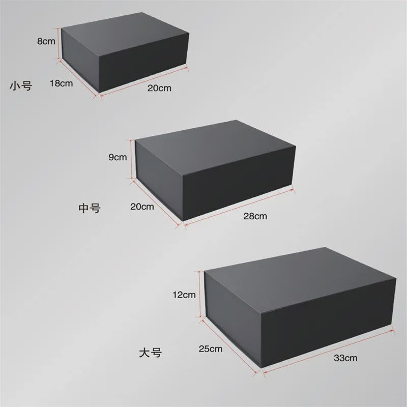 Grote Magnetische Cadeaubox met Deksel - 33x25x12cm - Luxe Inklapbare Verpakking