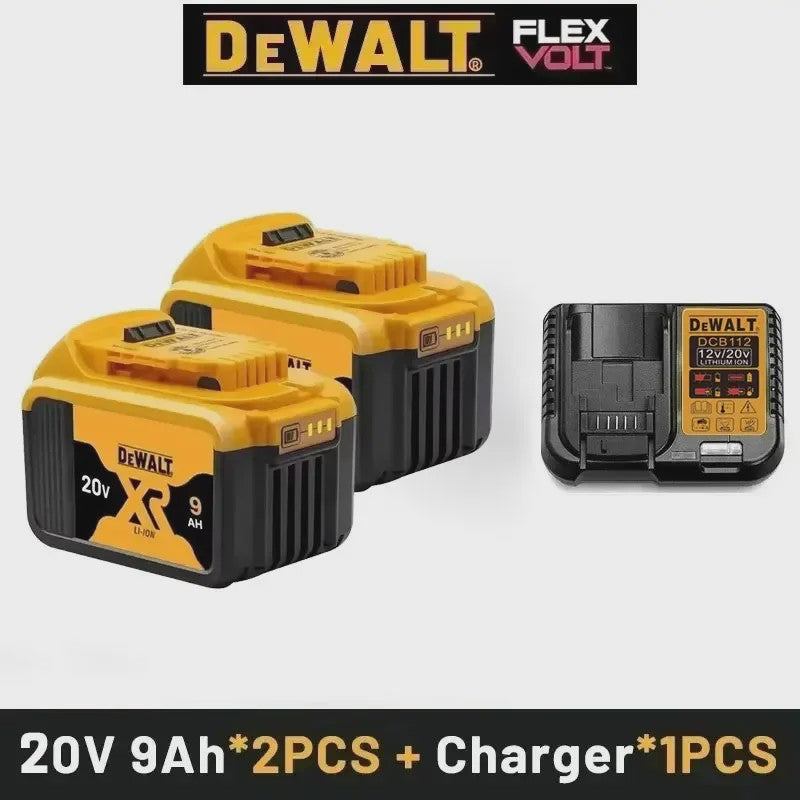 DeWALT FlexVolt 20V/60V MAX 9000mAh Accu - Origineel & Krachtig