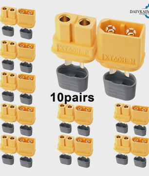 XT60H Connectoren Set (Male/Female) met Beschermhoes - 3-12 Paren