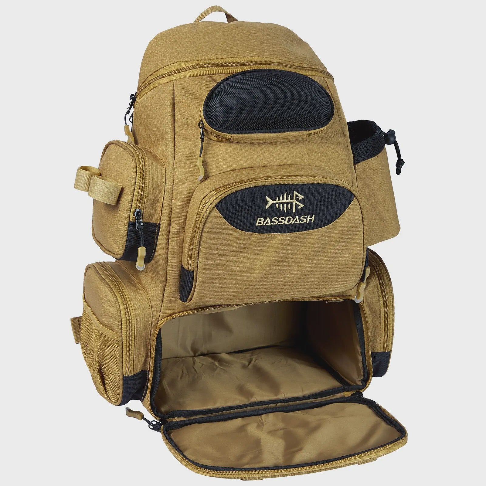 Bassdash Vis Tassen Rugzak - Lichtgewicht Tactische Visserij Tackle Backpack Multifunctioneel