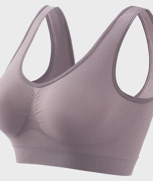 Naadloze Push-Up Sport BH - Ademende Bralette zonder beugel, Crop Top Lingerie voor Dames (S-5XL)