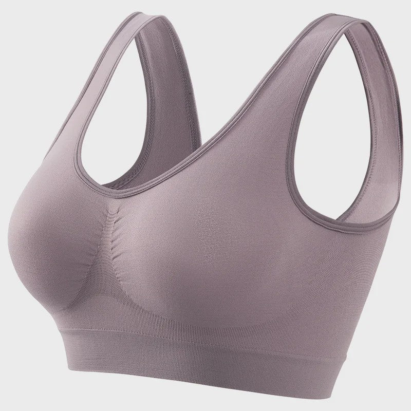 Naadloze Push-Up Sport BH - Ademende Bralette zonder beugel, Crop Top Lingerie voor Dames (S-5XL)