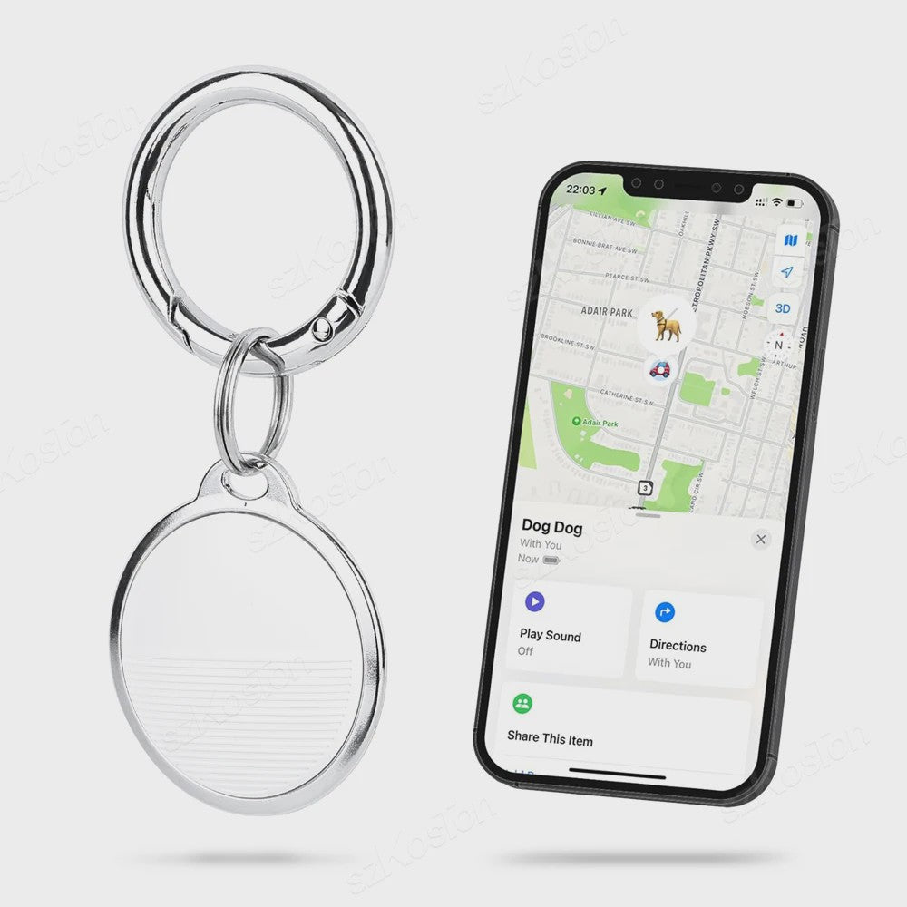 Mini GPS Tracker Smart Tag - Vind Je Sleutels, Tas of Huisdier met Apple Find My