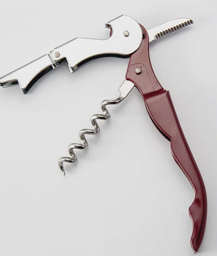 Roestvrijstalen Multifunctionele Kurkentrekker & Flesopener - Zilverkleurig