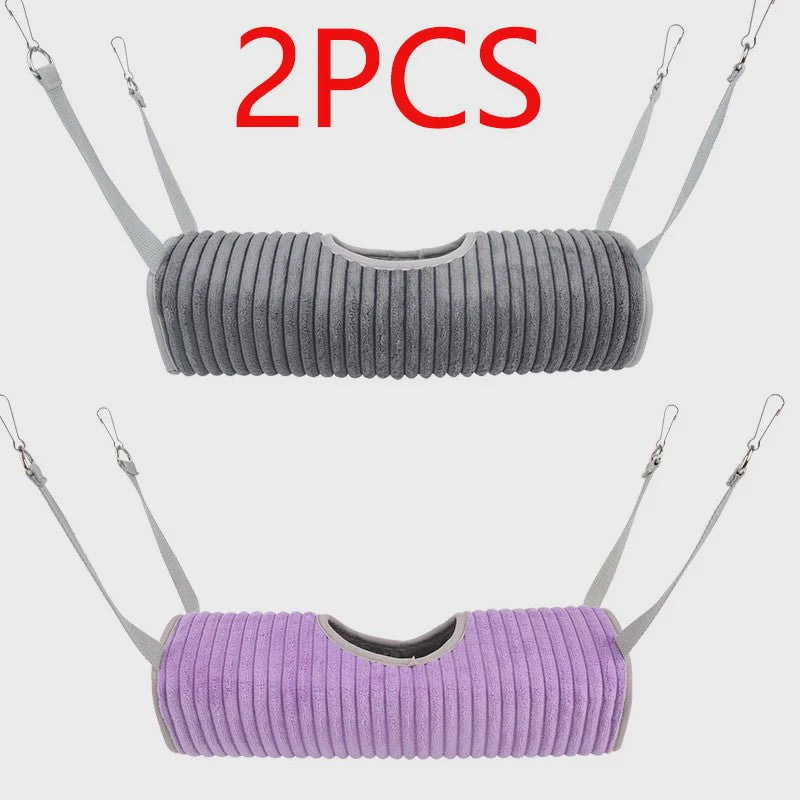 Warme Hamster & Knaagdier Hangmat Tunnel - Zacht Fleece & Velours