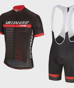 Pro Team Fietskleding Set: Zomer Wielershirt & Bib Shorts voor Racefiets en MTB