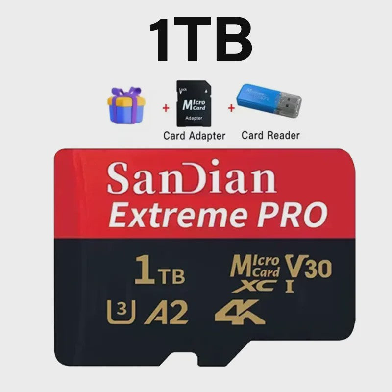 Snelle 128GB Micro SDXC Kaart - Opslag voor Camera, PC, Mac & Meer