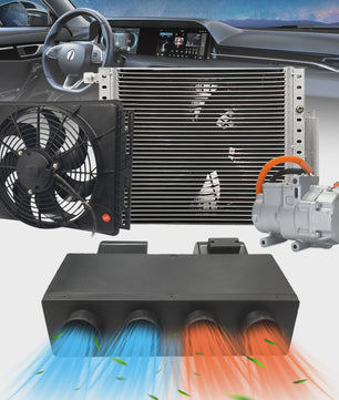 12V Elektrische Airco voor Voertuigen: Koelen & Verwarmen voor Vrachtwagen, Camper, Tractor