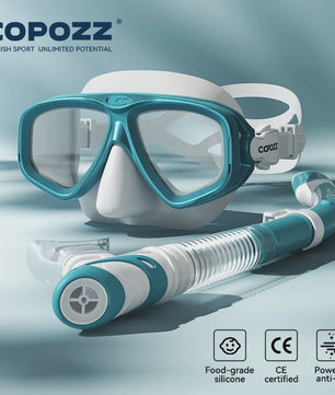 COPOZZ 2025 Duikmasker Set met Snorkel - Anti-Condens, Verstelbaar, Volwassenen