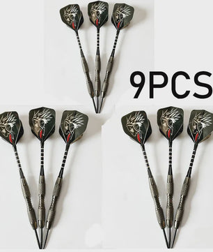 Professionele Dartpijlen Set (3 stuks) - Stalen Pijlpunten & Shafts