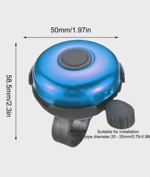 Universele Aluminium Fietsbel - Luide Ringhoorn voor Fiets & Scooter - Veiligheid op de Weg