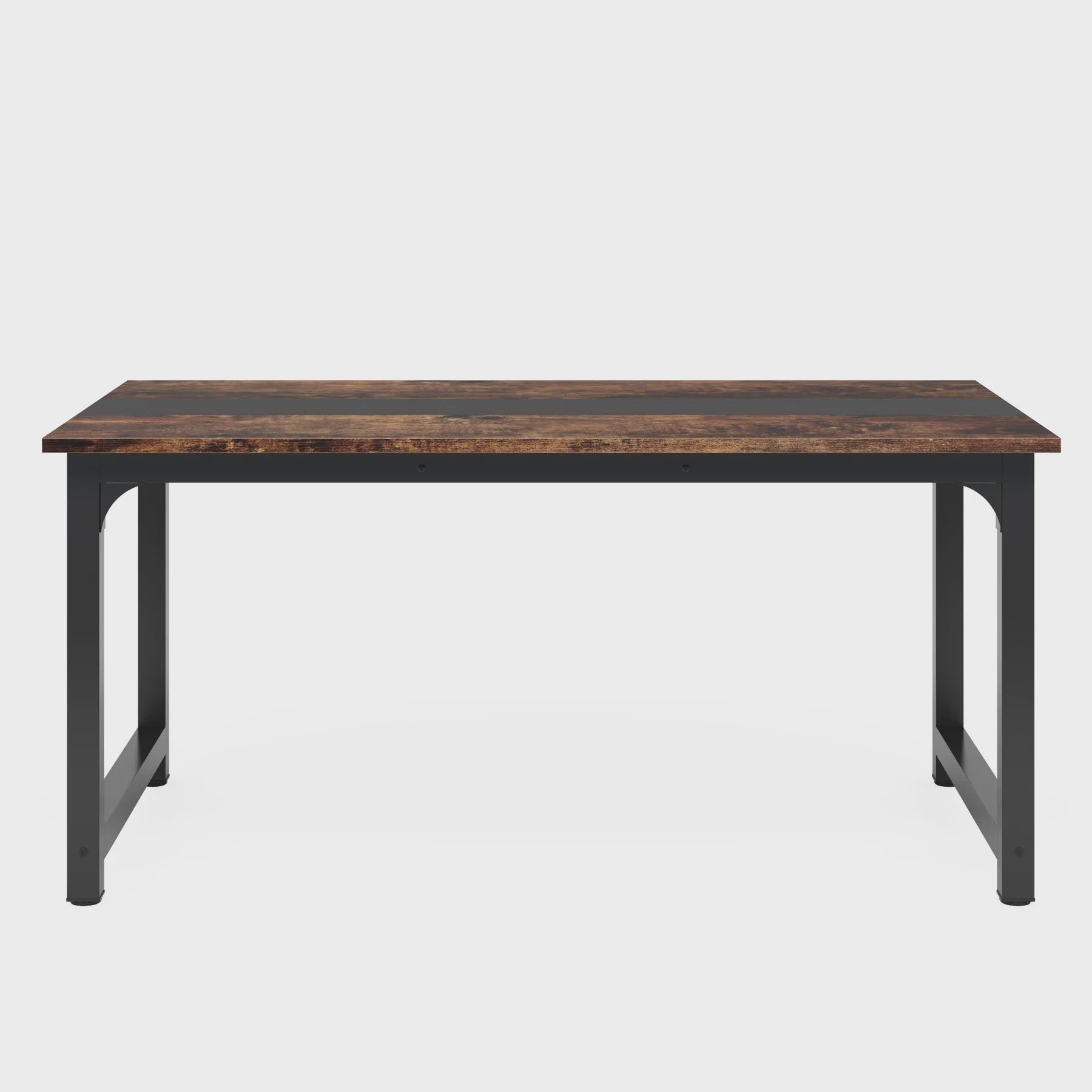 Industriële Eettafel 6-8 Personen - 160x80 cm - Rustiek Hout & Metaal