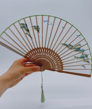 Luxe Suzhou Borduur Vouwbare Waaiers - Vintage Chinese Stijl Decoratief