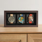 Houten Medaille Display Frame met Fotolijst - Voor Marathon, Sport en Herinneringen