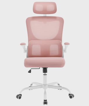 Ergonomische Bureaustoel Mesh met Hoofdsteun en Kantelfunctie - Comfortabel Werken