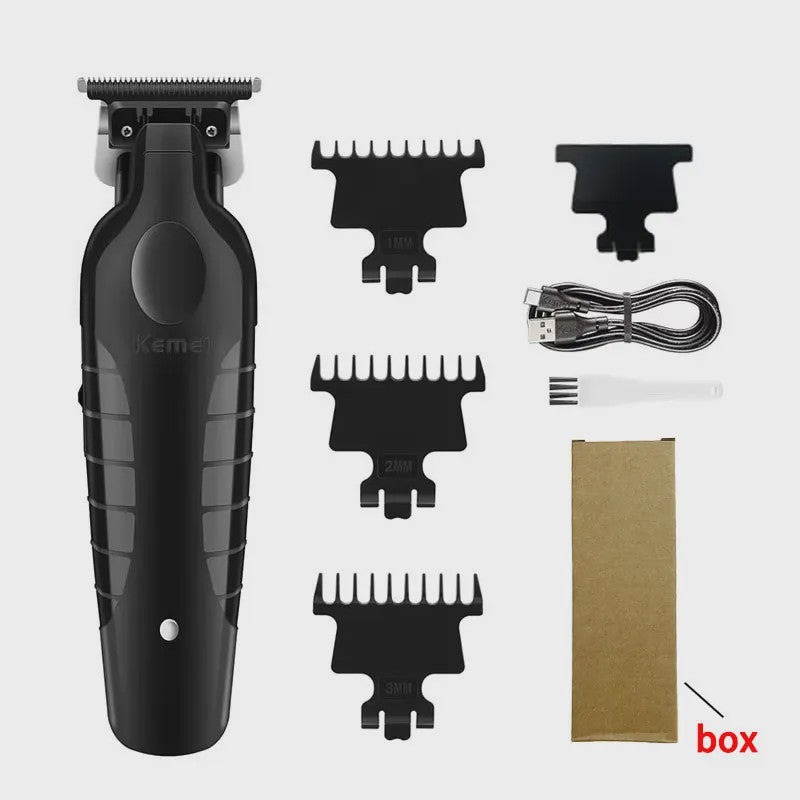 Kemei KM-2299 Professionele Elektrische Baardtrimmer & Tondeuse - USB Oplaadbaar