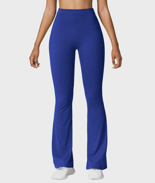 Dames High Waist Flare Leggings met Push-Up Effect - Sport & Casual