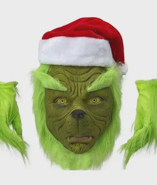 Grinch Kerstkostuum - Compleet Cosplay Outfit voor Feestjes en Cosplay