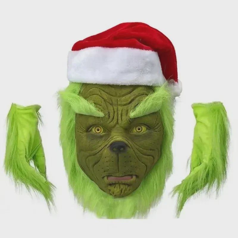 Grinch Kerstkostuum - Compleet Cosplay Outfit voor Feestjes en Cosplay