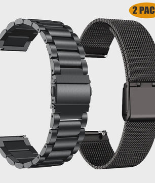 RVS Horlogeband Vervanging voor Huawei Watch GT 2/3 Pro, Watch 4 - 20/22mm