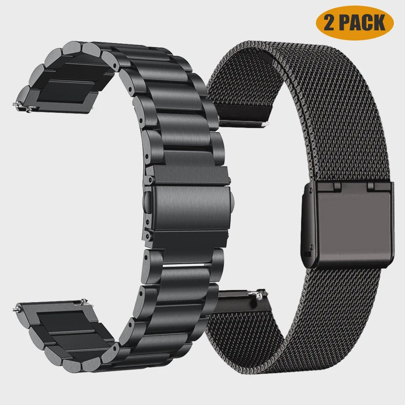 RVS Horlogeband Vervanging voor Huawei Watch GT 2/3 Pro, Watch 4 - 20/22mm
