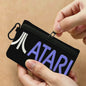 Atari Logo Coin Pouch - Lichtgewicht Oxford Stoffen Sleuteltasje & Kaarthouder