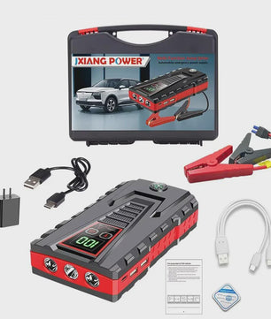 DWiusty 12000mAh Powerbank & Auto Start Booster: Start Benzine/Diesel Auto's Direct & Noodstroom