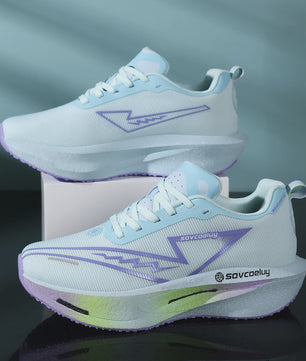 Unisex Hardloopschoenen met Carbon Board: Lichtgewicht, Ademend & Comfortabel voor Marathonlopers