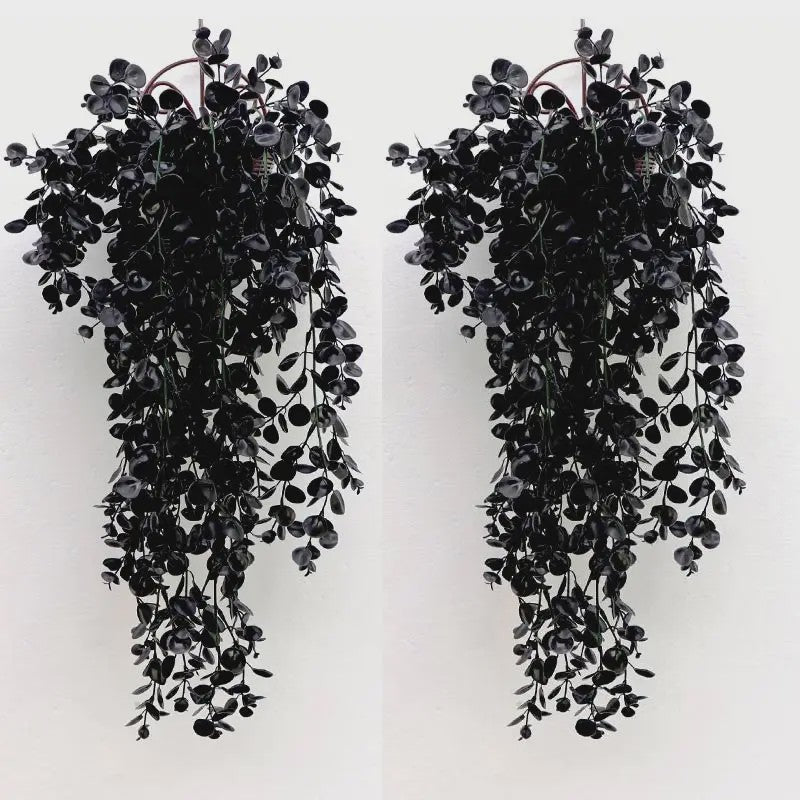 Set van 2 Hangende Kunstbloemen 80cm - Herfst & Halloween Decoratie