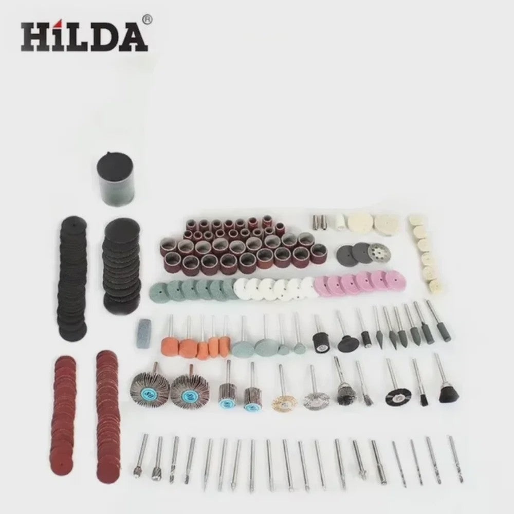 HILDA 91-delige Rotary Tool Accessoireset voor Dremel en Vergelijkbare Gereedschappen