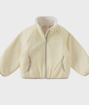 Dave & Bella Kinder Jas - Lente/Herfst Casual Outdoor Jas met Fleece Voering voor Jongens en Meisjes