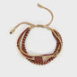 Bohemian Turquoise Kralen Armbanden Set - Multi-Layer Boho Stijl